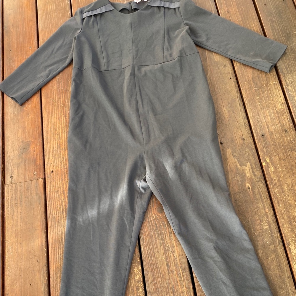 Isabella Oliver Charcoal nursing Jumpsuit